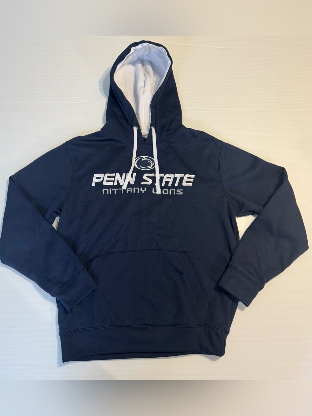 Stadium Athletics Penn State Hoodie Men S Navy Blue Embroidered Gameday College